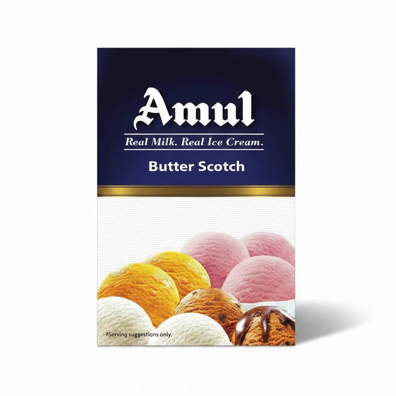 Amul Butter Scotch Ice Cream 5L – Book My Rashan
