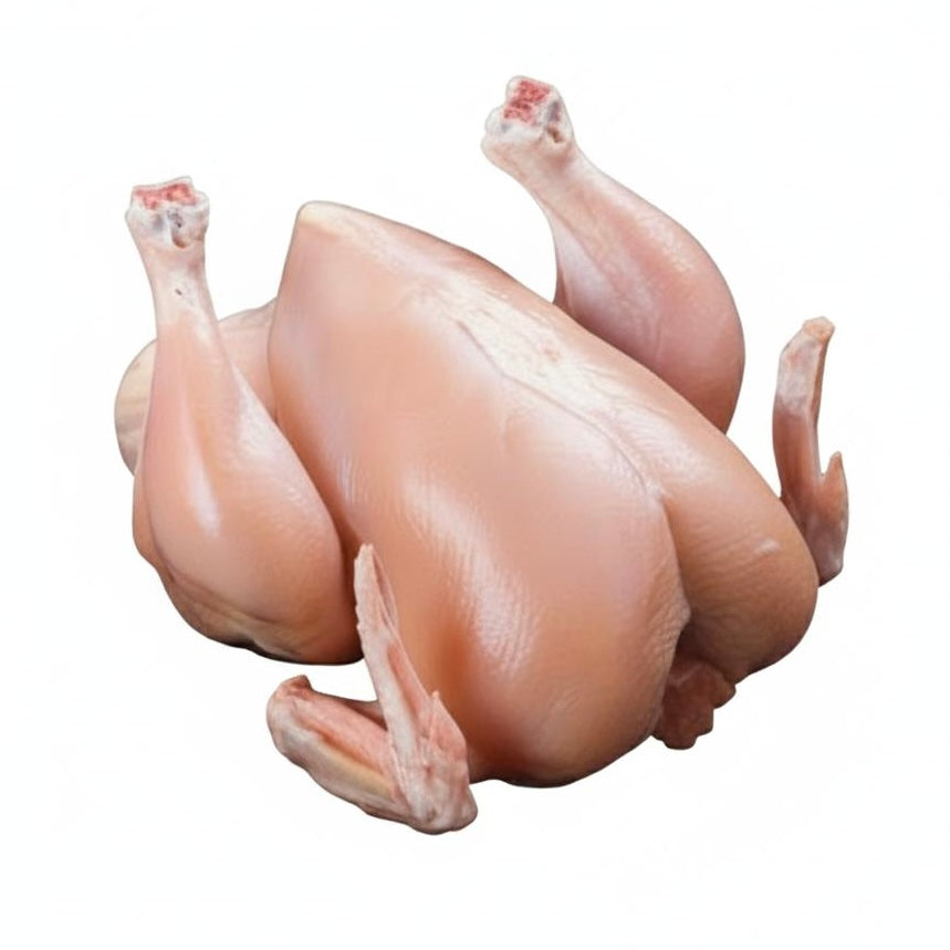 Fresh 3PC Chicken Size No Skin (600-700g)