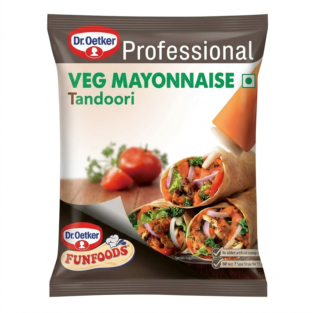 Dr. Oetker Veg Mayonnaise Tandoori - 1kg
