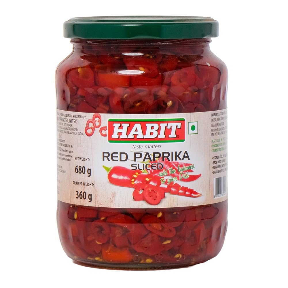 Habit - Red Paprika sliced