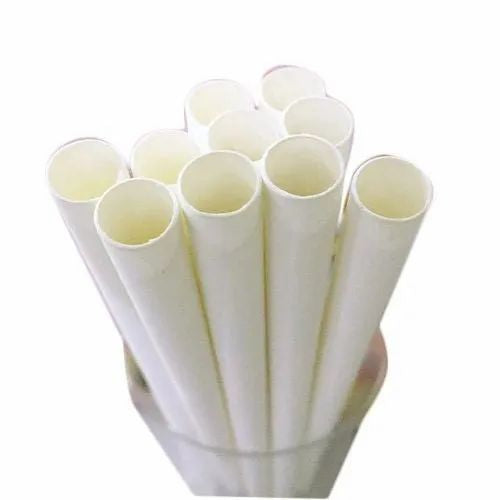 White Paper Straws - 8mm