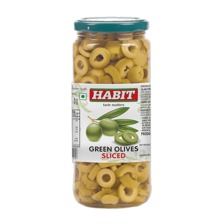 Habit - Green Olives Sliced