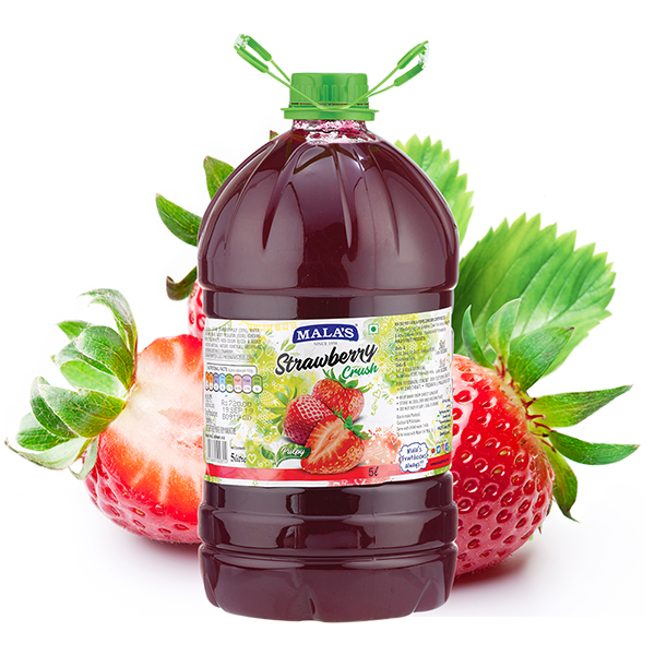 Mala’s- Strawberry Crush 5L