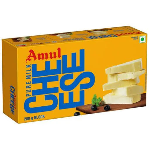 Amul - Pure Milk Cheese Block