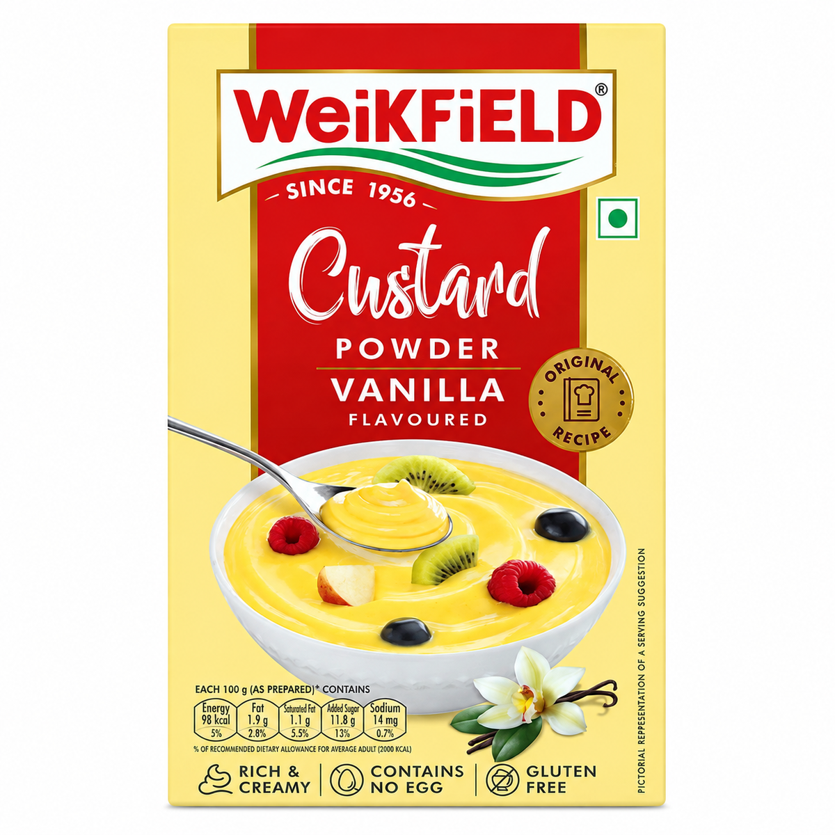 WeikField Custard Powder (Vanilla Flavor) - 500g