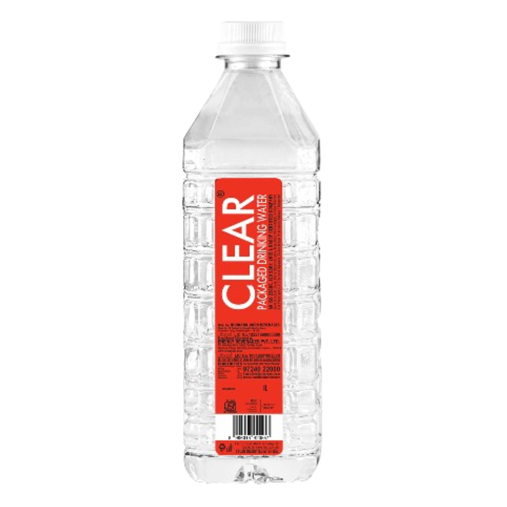 Clear Water Bottle