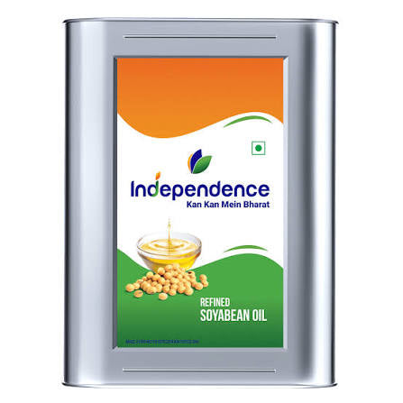 Independence -  Refined Soyabean Oil, 13 Kg Tin