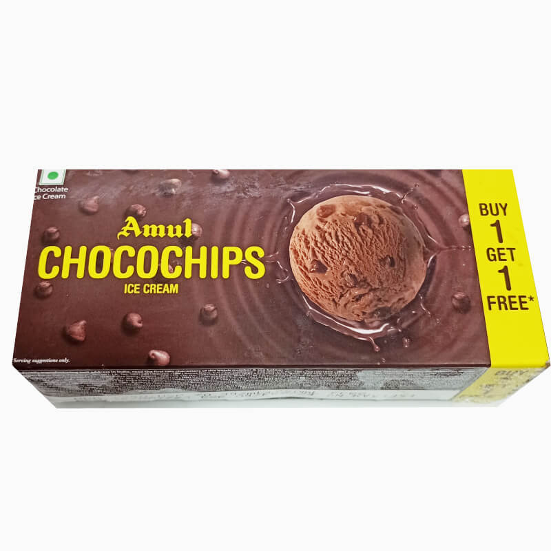 Amul - Chocochips Ice Cream
