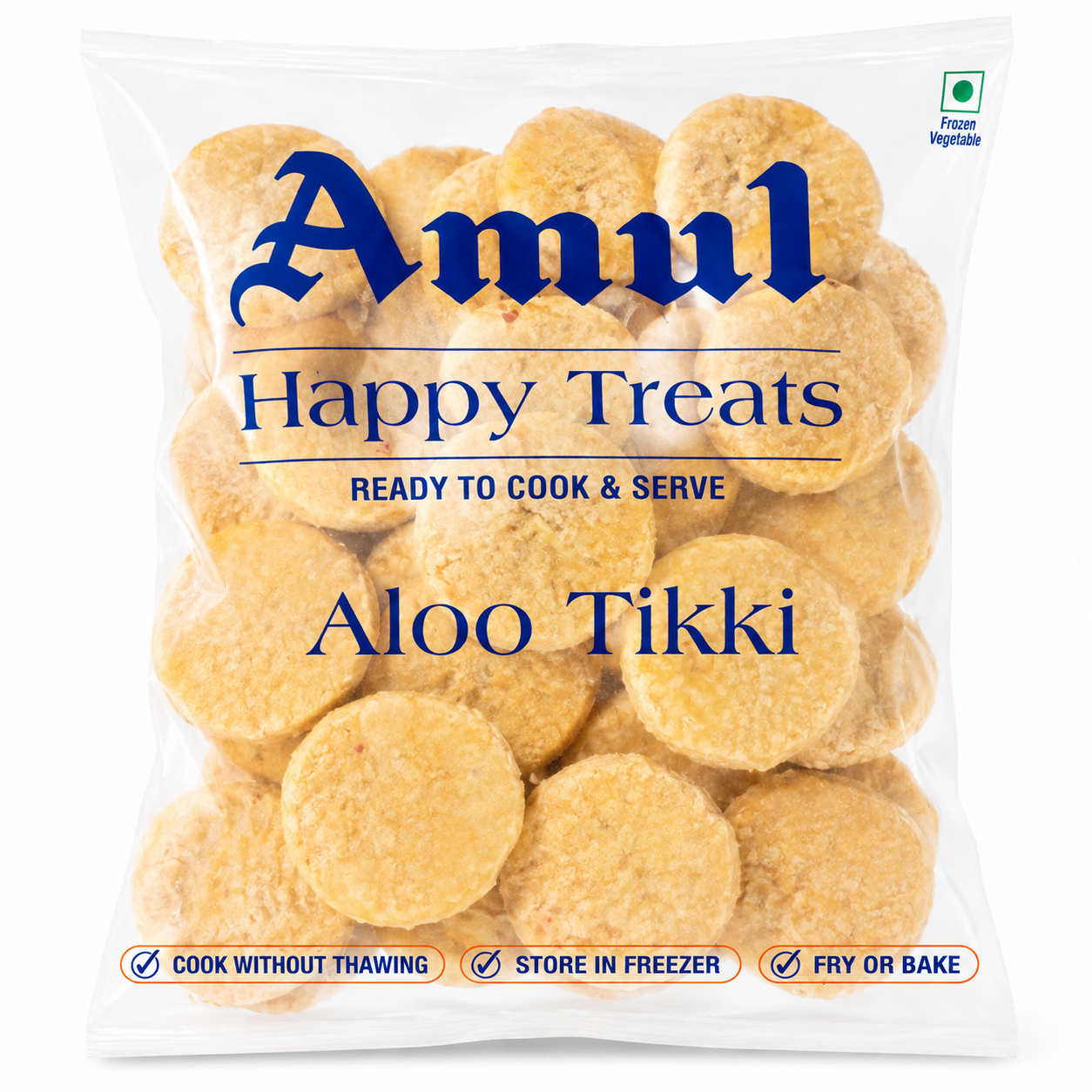 Amul - Aloo Tikki - 1.5Kg