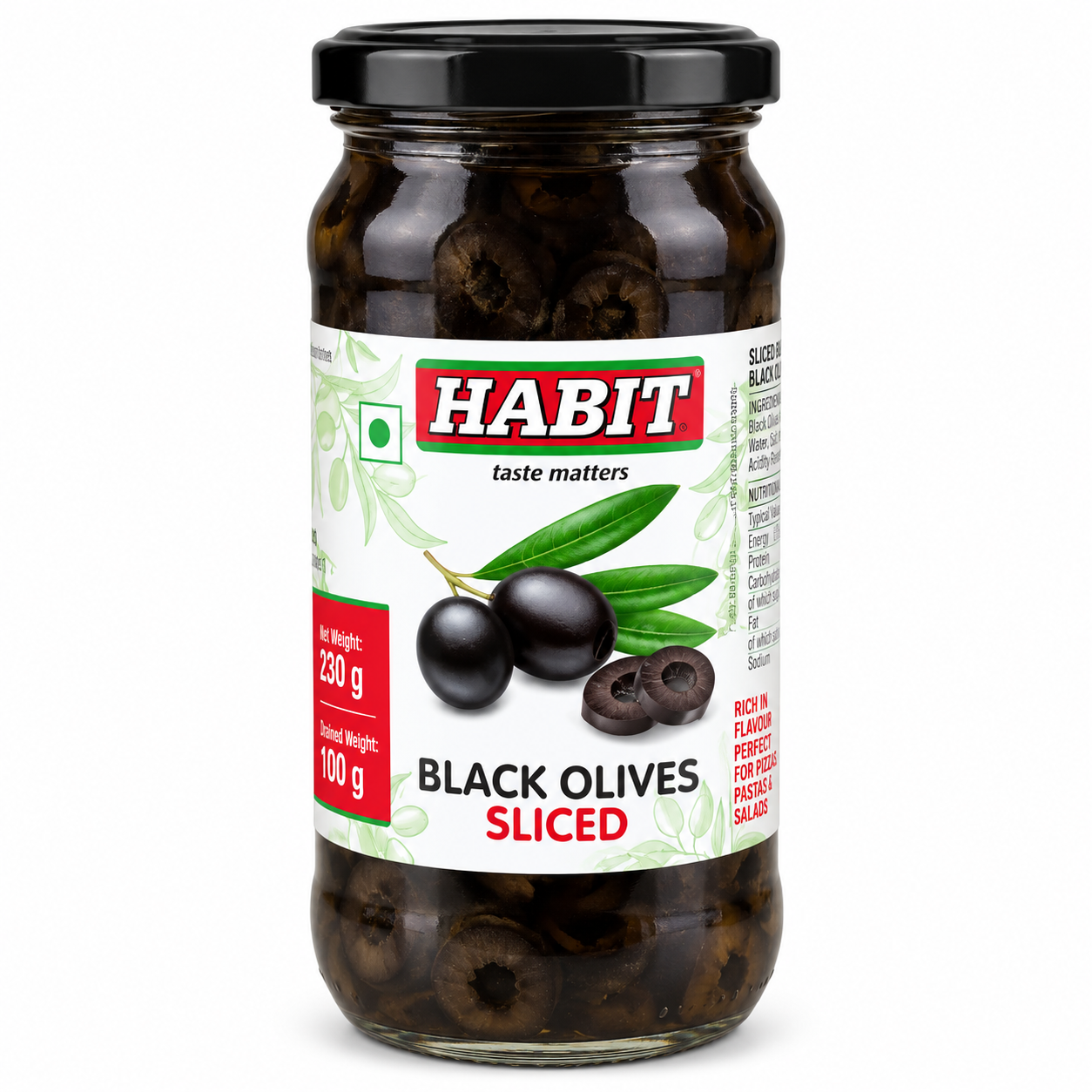 Habit - Black Olives Sliced