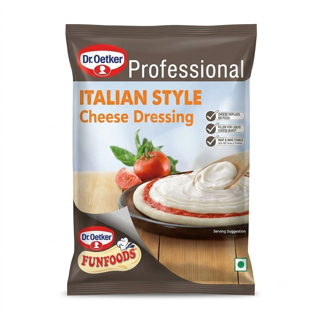 Dr. Oetker Italian Style Cheese Dressing - 1kg