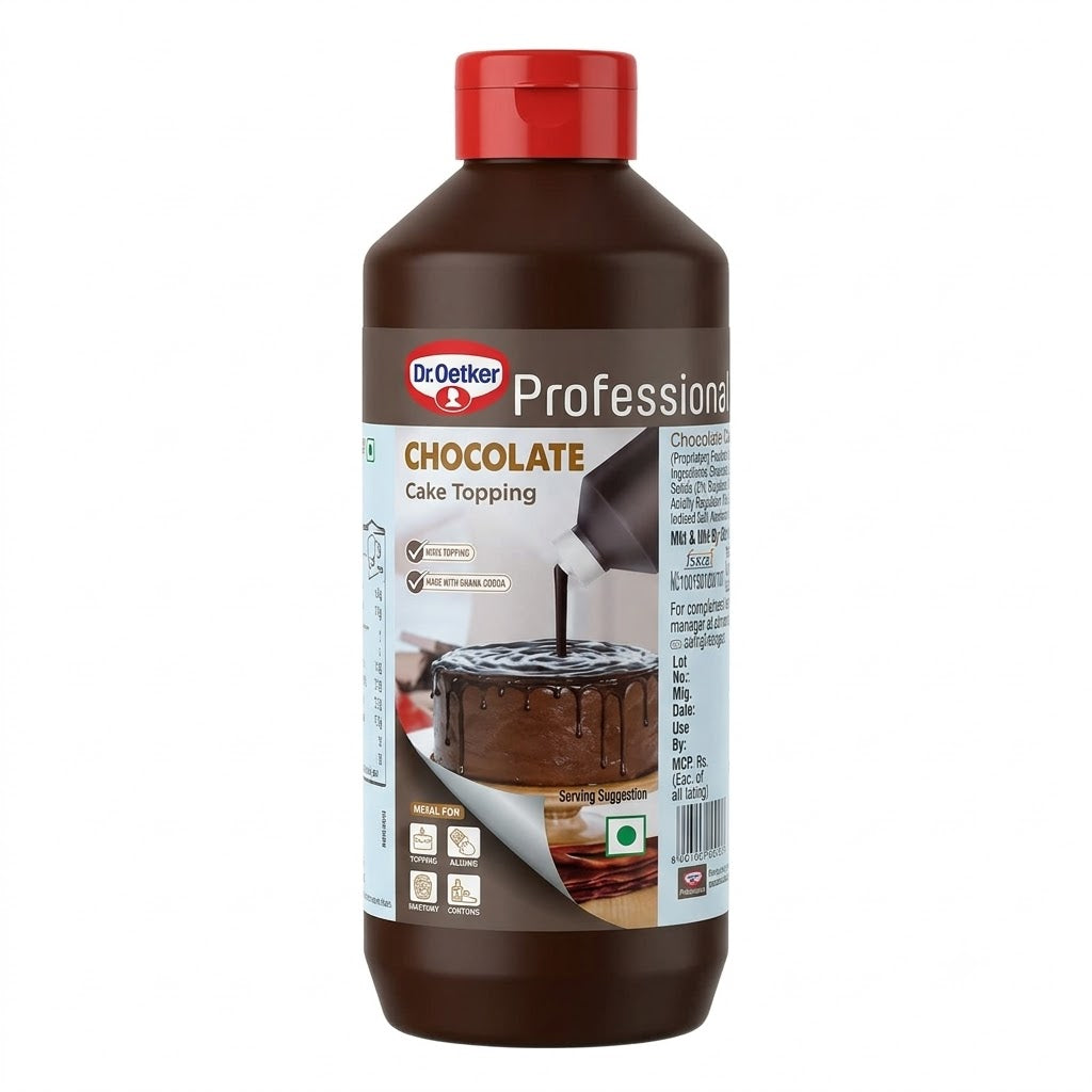 Dr. Oetker Chocolate Topping - 1.3kg