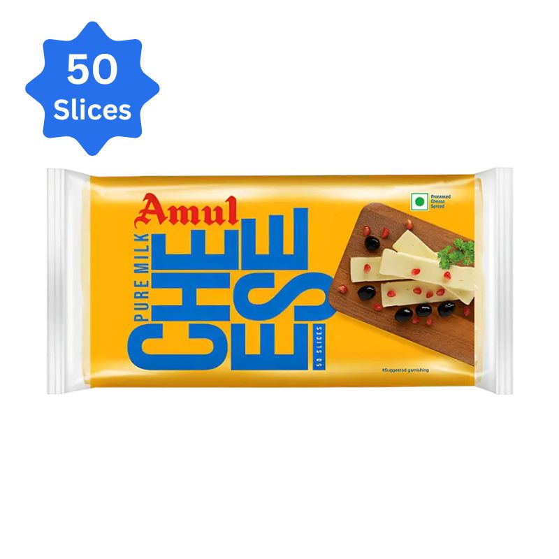 Amul - Cheese Slice - 50 pcs